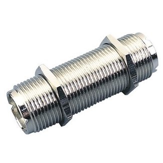 Female Bulkhead Connector VHF Double