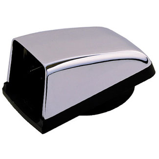 Cowl Vent 3" w/Flange Chrome/Zinc