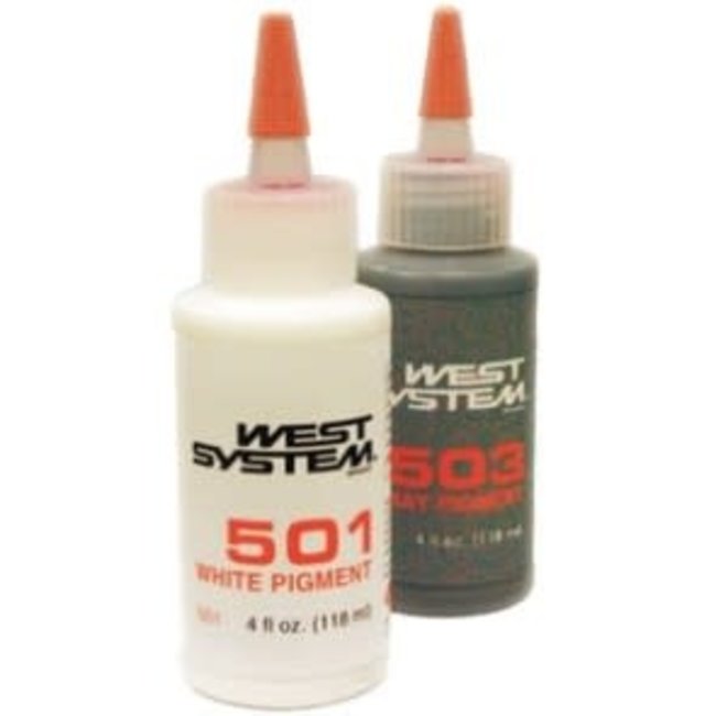 West System West System 501-8 Colour Pigment White 4.8oz