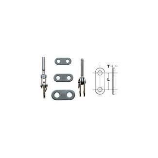 Jaw/Eye Adaptor Link Plates 3/8''