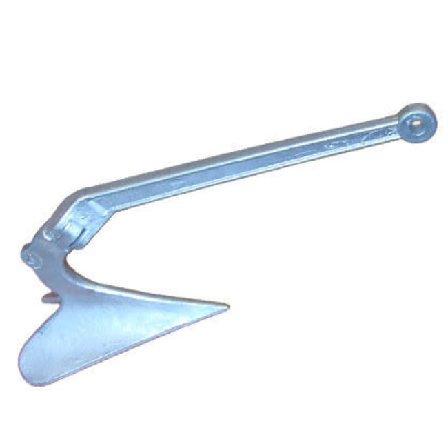 CQR Style Anchor Galv. 22 Kg