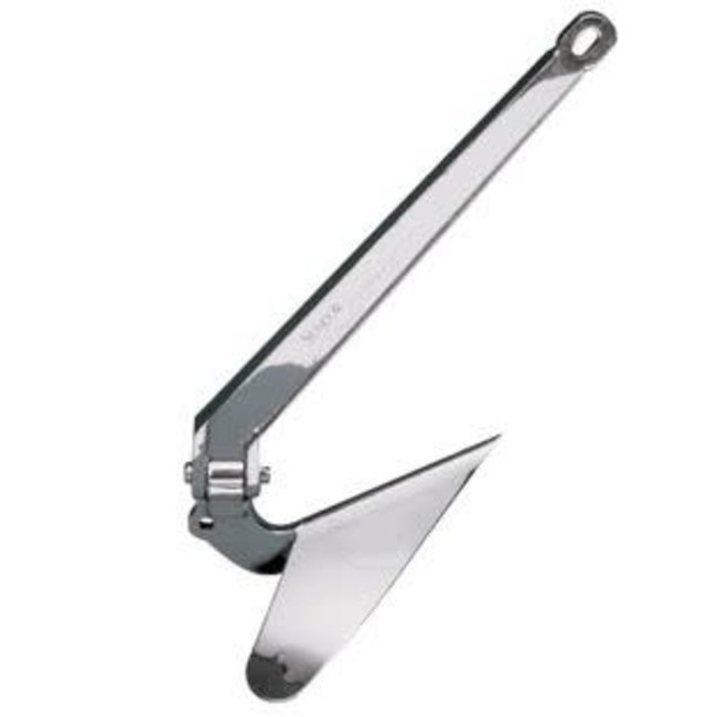 Anchor Plow SS 22 kg Boat Size 36-45 ft