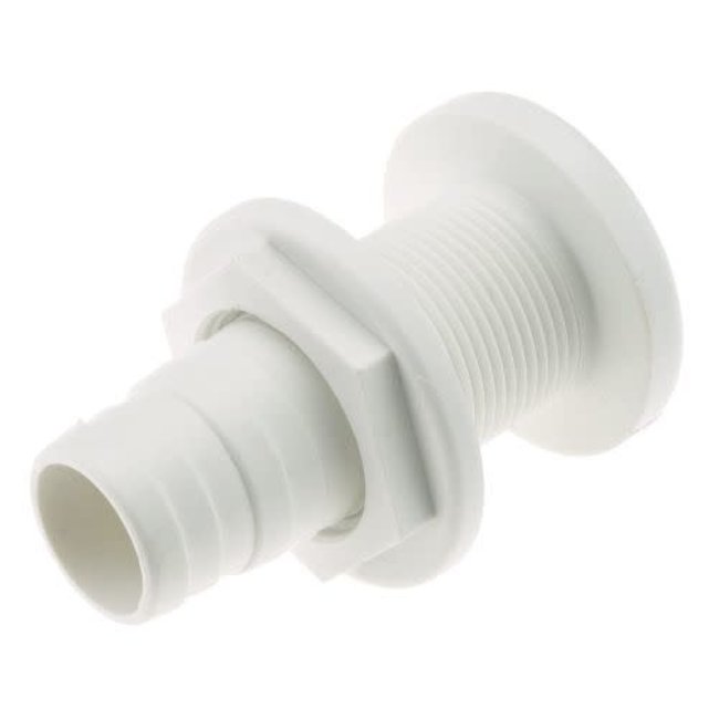 Thru Hull 1-1/8" Plastic
