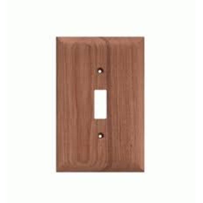 Light Switch Cover - Teak pr