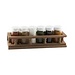 Teak Spice Rack 14"