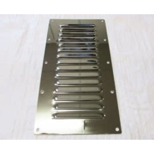 Louvered Vent  5 x 9 Stainless