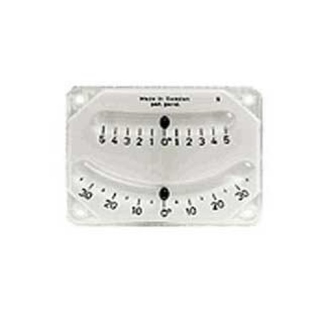Inclinometer 2 Scales