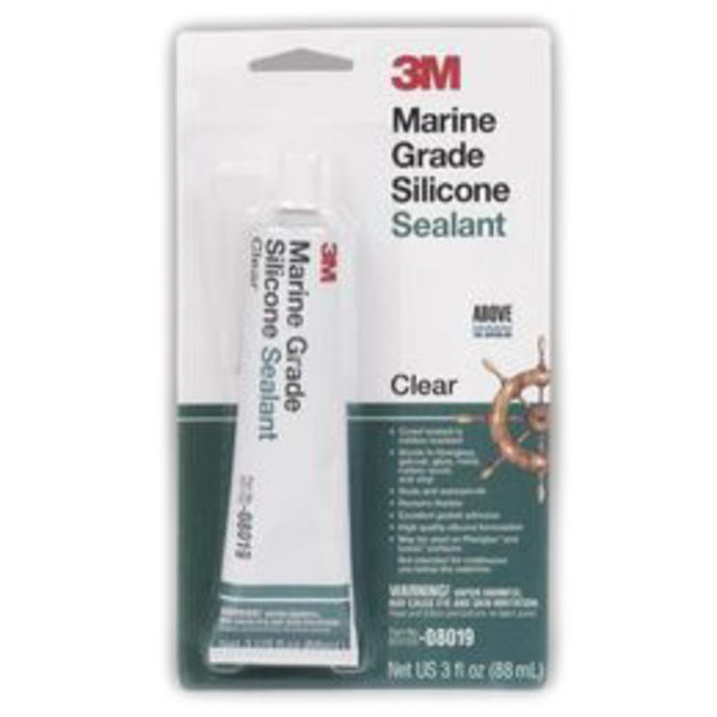 Silicone Clear 3 oz Caulking