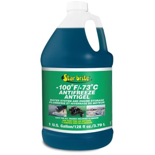 Starbrite Antifreeze -100 Green Non Toxic 3.78 Litre