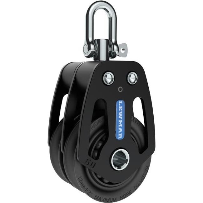 Lewmar Block HTX Double 60mm