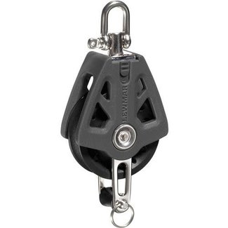 Lewmar Block Synchro Single w/Becket 50mm