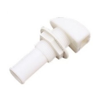 Gas Tank Vent White Nylon