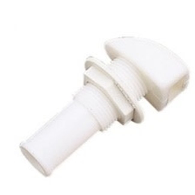 Gas Tank Vent White Nylon