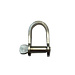 D Shackle 5mm x 17mm Stainless Steel