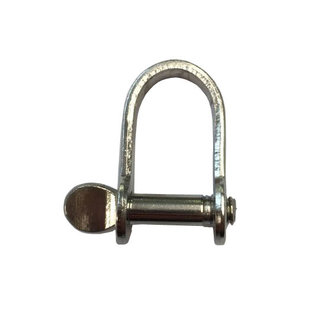Stainless Steel Shackle 4mm x 15mm "D"