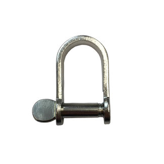 D Shackle 6mm x 23mm Stainless Steel