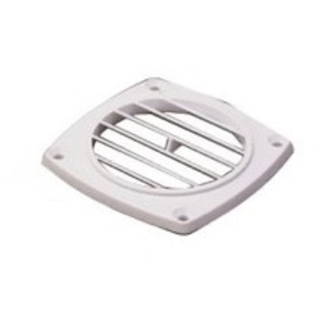 Vent Hose Nylon Flush White