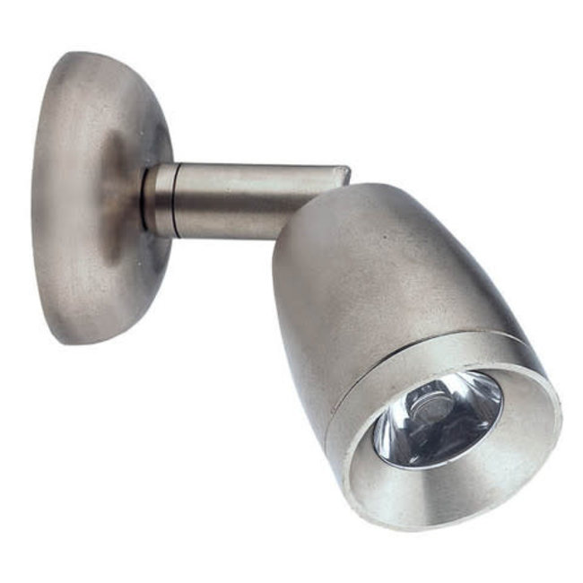 Chromed Brass Reading Light LED