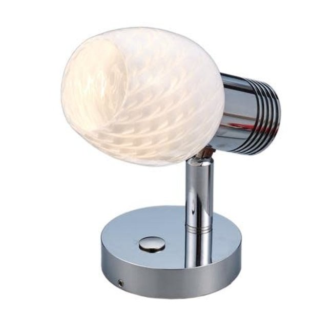 Light, Chr.Alum + Glass Shad