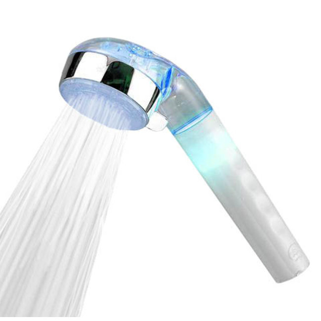 Shower Head LED Light White/Clear XX