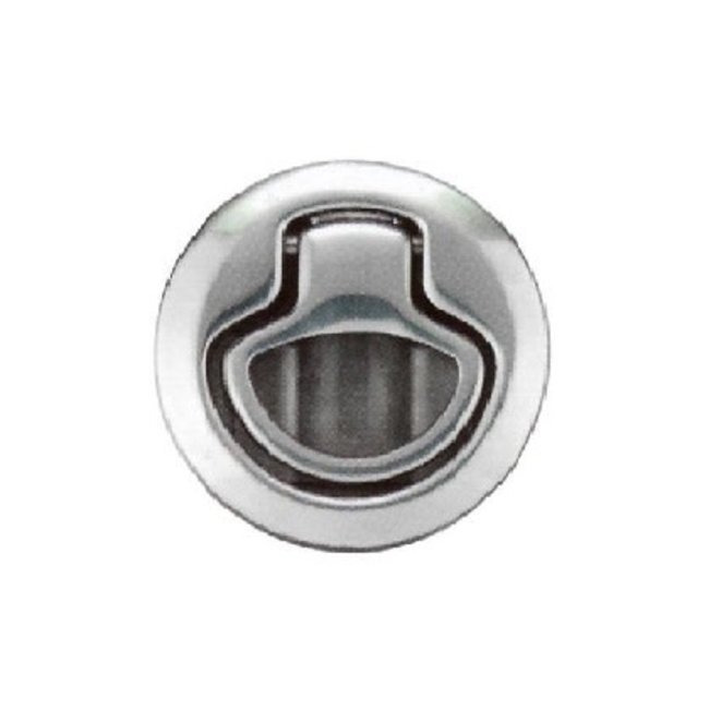 Door Latch Round Stainless Steel