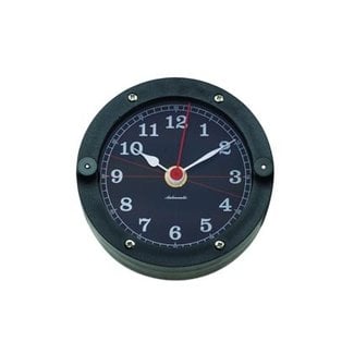 Clock Black 100mm Face