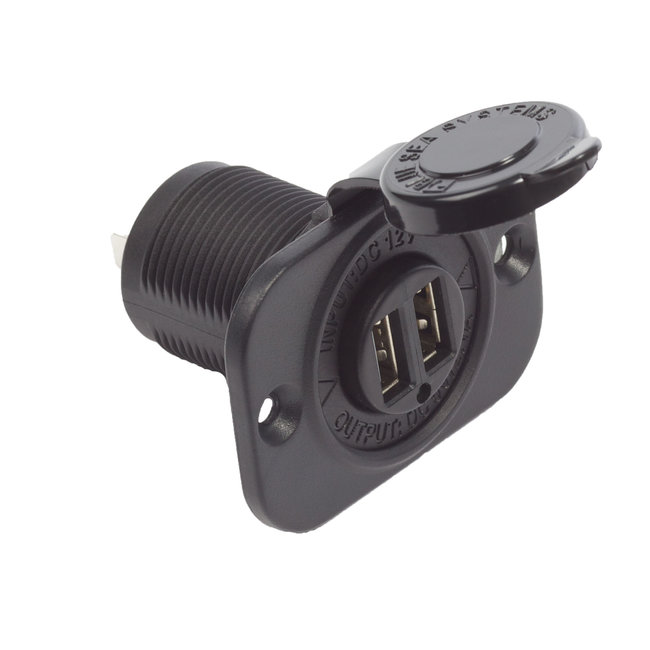 Dual USB Charger 2.1a 12/24v