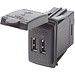 Dual USB Charger 4.8a - Switch Mount 12/24v