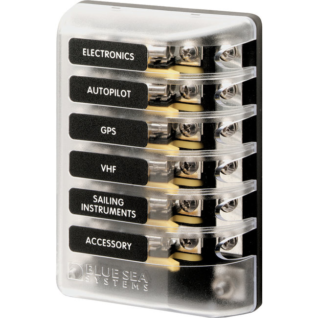 Fuse Block 6 w/Cover