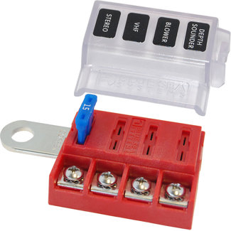 Fuse Block St Blade 4 Circ BTM