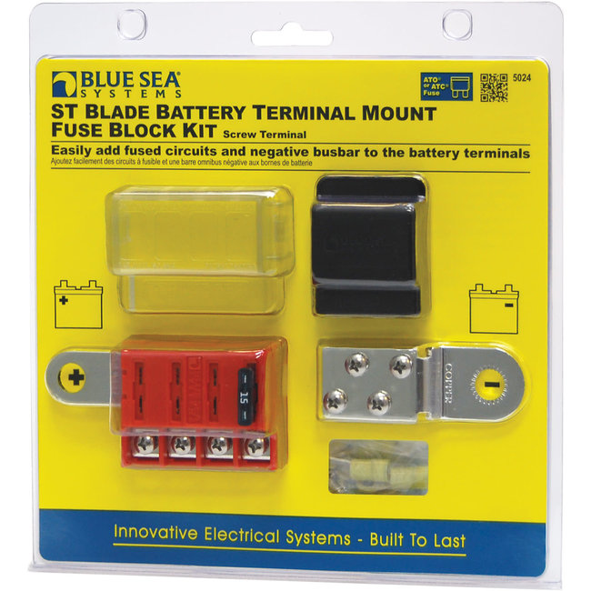 Fuse Block St Blade 4 Circ BMT