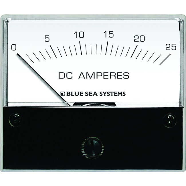Ampmeter DC 2 3/4 0-25 w/Int Shunt
