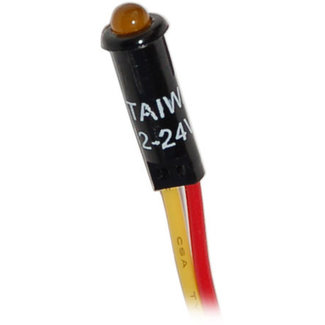 Bulb LED Amber DC