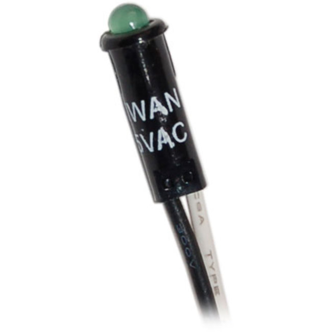 Bulb LED Green 120 V AC