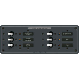 Panel DC Horizontal 6 Pos