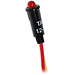 LED Red 1-1/6 4" 12VDC
