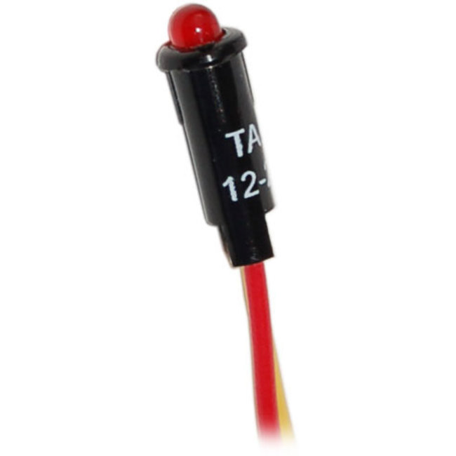 LED Red 1-1/6 4" 12VDC