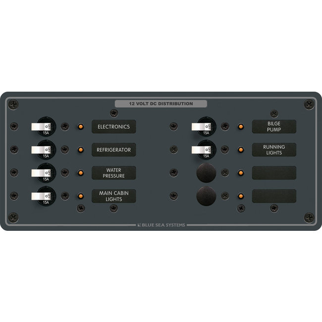 Panel 12 Volt 8 Position