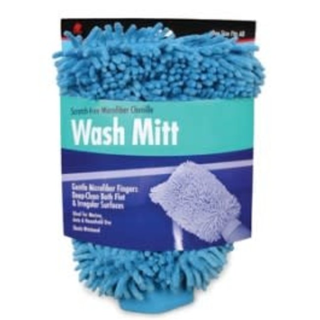 Buffalo Wash Mitt Microfiber Blue