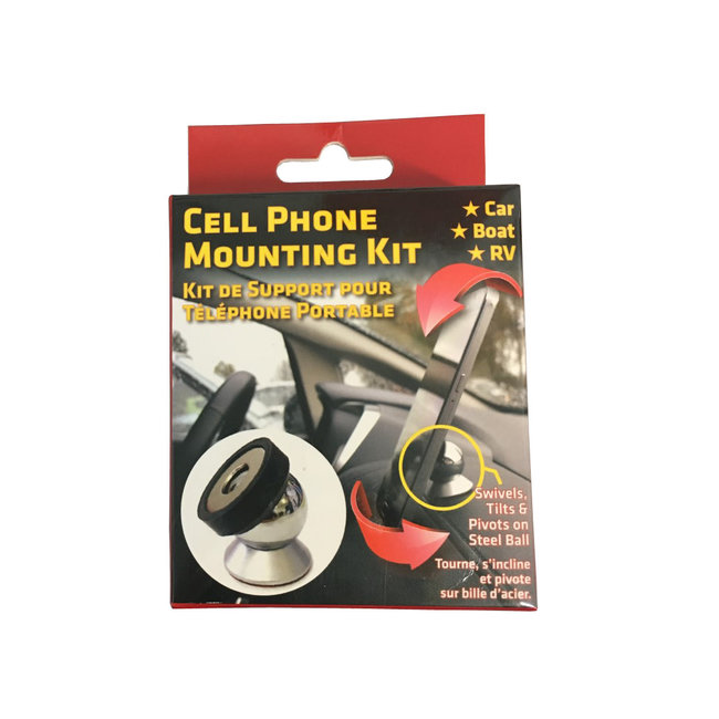 Leisure Products Canada Cell Phone Mounting Kit - Dashboard Mount