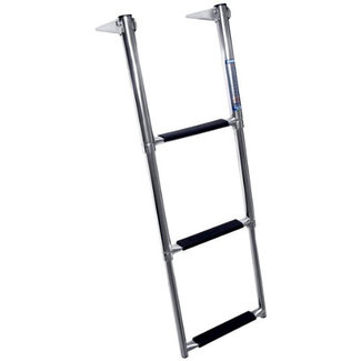 Ladder 3 Step Telescoping SS