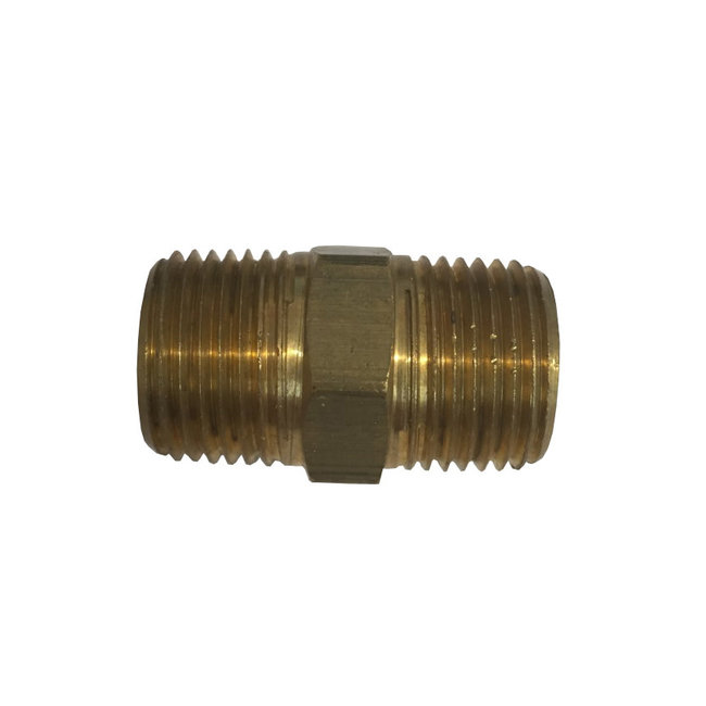 Fireboy Fitting 3/8" NPT Hex Nipple XX Discontinued