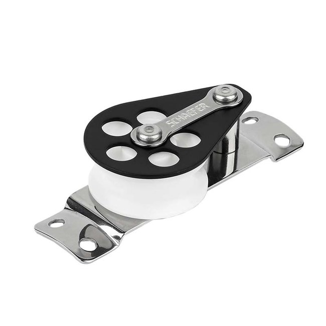 Block Cheek Curved Base