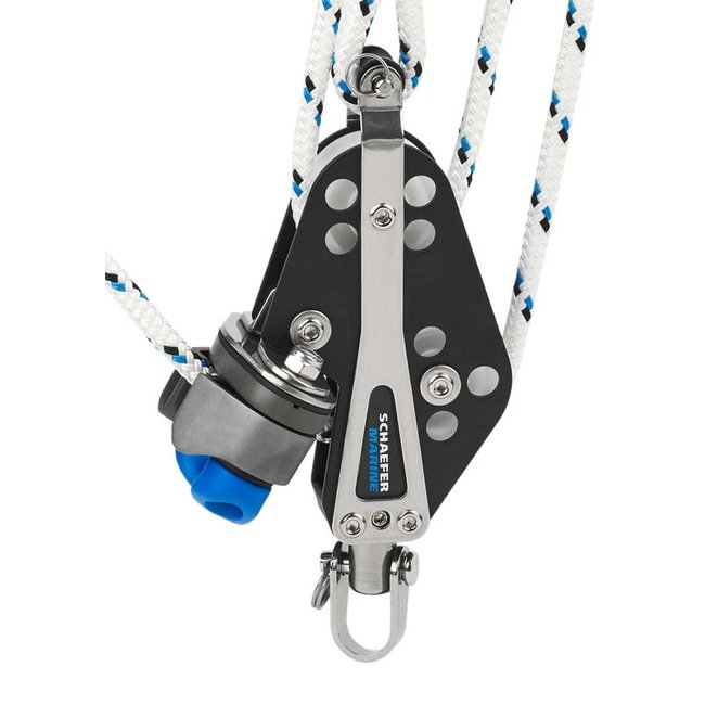 Fiddle Block with Cam and Becket Discontinued CLEARANCE