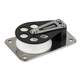 Flat Base/Alum Cheek/Delrin Sheave CLEARANCE