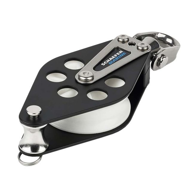 Single Aluminum Block with Becket 2-3/8"