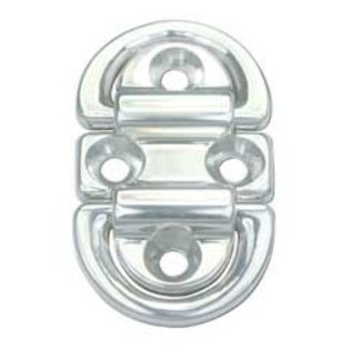 8mm Double Folding Pad Eye S.S.