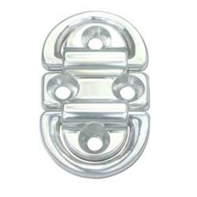 8mm Double Folding Pad Eye S.S.