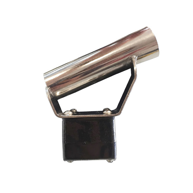 Flag Pole Socket 1" S.S. Rail mount - vertical