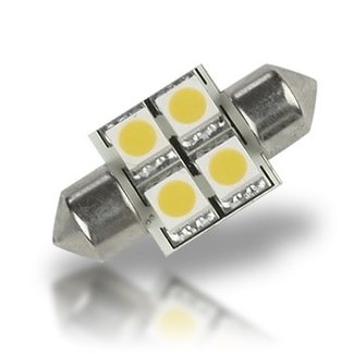 Lunasea Bulb 10-30V Festoon Cool White Led # 71